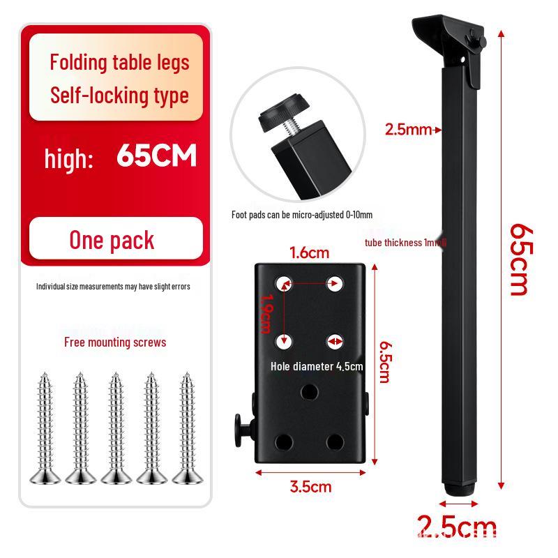 Folding Table Leg Supports for Coffee Tables, Desks, and Outdoor Camp Tables