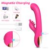 Rabbit Vibrator For Women Rotation Vaginal G-spot Vibrator Nipples Clitoris Stimulator Female Masturbation Sex Toy For Adult 18+