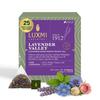 LUXMI Estates Lavender Valley Weißer Tee 25 Teebeutel|100% Frischer Und Bio-Tee|Stimmungsaufheller, Koffeinarm|Für Guten Schlaf,|Reich An Antioxidantien