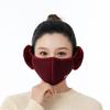 Women Winter Warm Cold-proof Mouth Cover Outdoor Mask Ear Warmer Earmuffs