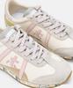 Premiata [26Ss][Jackyx] White Logo Patch Cowhide Women'S Sneakers