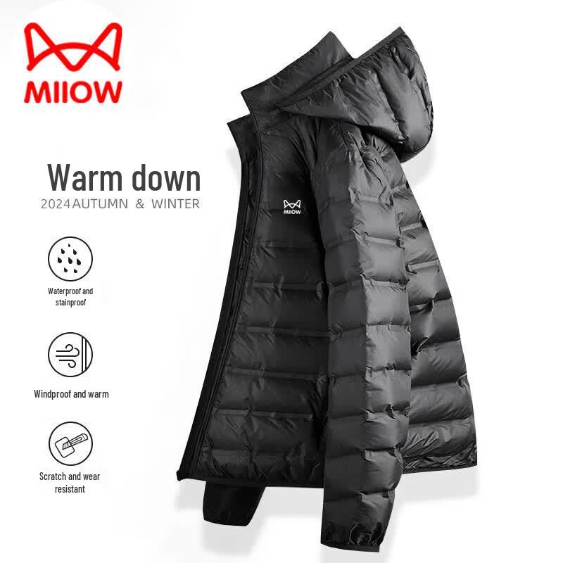 Mao Ren Men s Lightweight Hooded Down Jacket 3XL