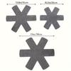 3/6Pcs Pot Pan Felt Protectors Divider Pads Heat Resistant Prevent Scratching Separate Mat Surfaces For Cookware Kitchen Tool