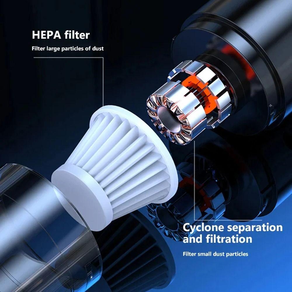 Cordless Car Dust Collector Set Electric Handheld Vacuum Washable 4 in 1 Dust Buster  Home Cleaning