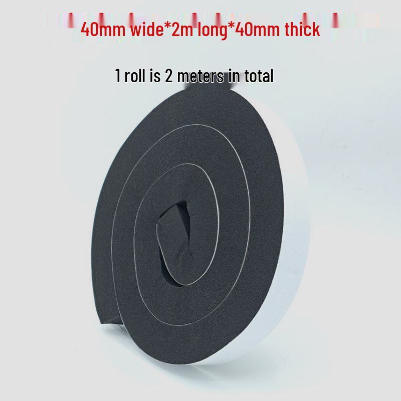 Black Self-Adhesive Fire Retardant Foam Tape