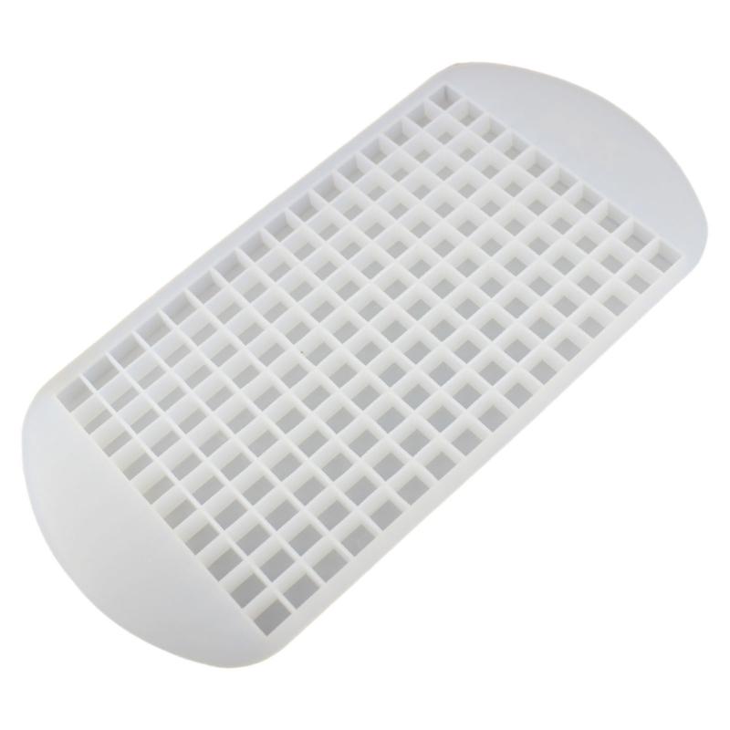 

Square Ice Cubes Molds Flexible Silicone Tray for Coffee Cocktails Space Saving Stackable Ice Mould for Whiskeys чистый