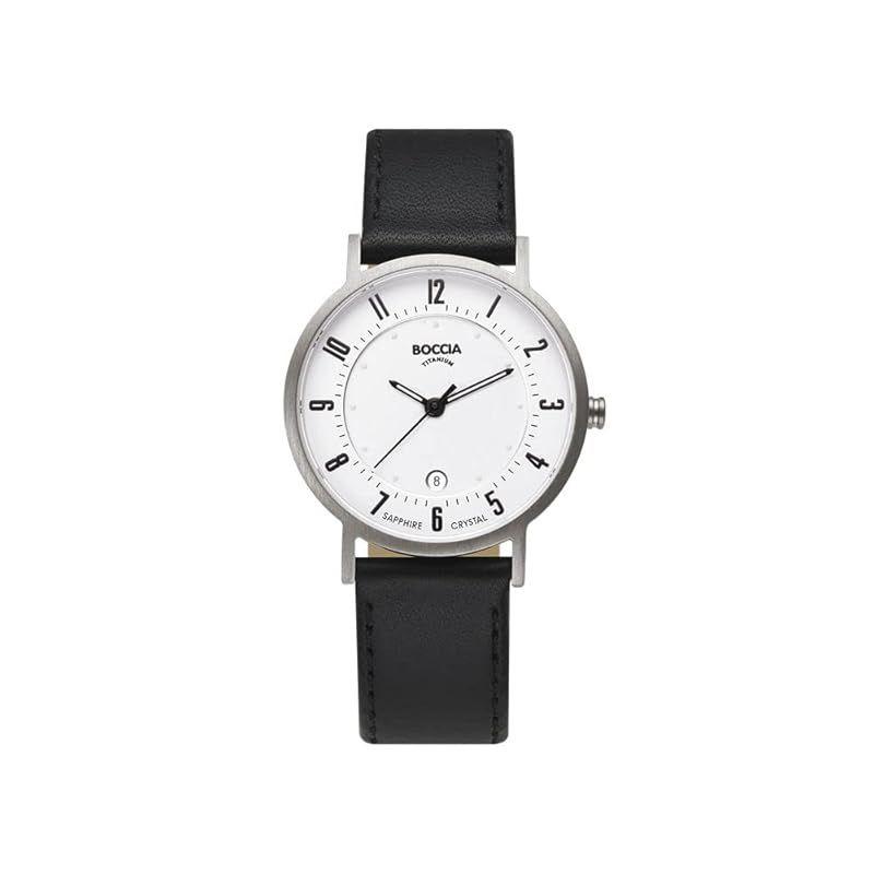 Used [New] [Boccia Titanium] BOCCIA TITANIUM Slim Collection 3296-01 Boccia Watch Ladies 0
