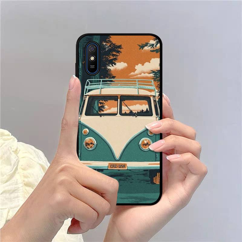 Yinuoda Combi Van Surf Pouzdro na telefon Pro Redmi 9A 8A 7A 7A 7 6A 5A 5 Plus 4X S2 GO K20 K30 6 Note 8 9 Pro Kryt