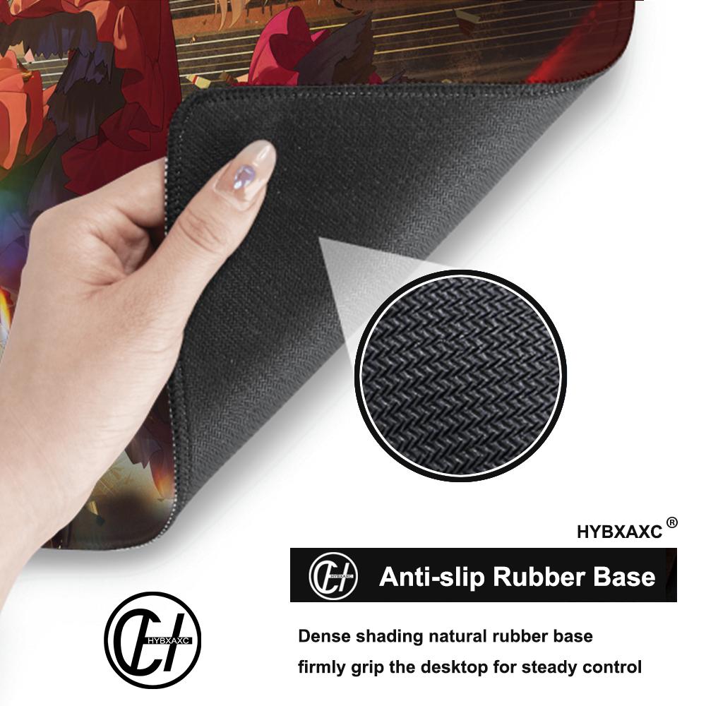 1000x500mm Carlotta Wuthering Waves Mouse Pad Rubber Esports Computer Keyboard Pad Escritorio Pc Setup Accessories 4mm Desk Mat