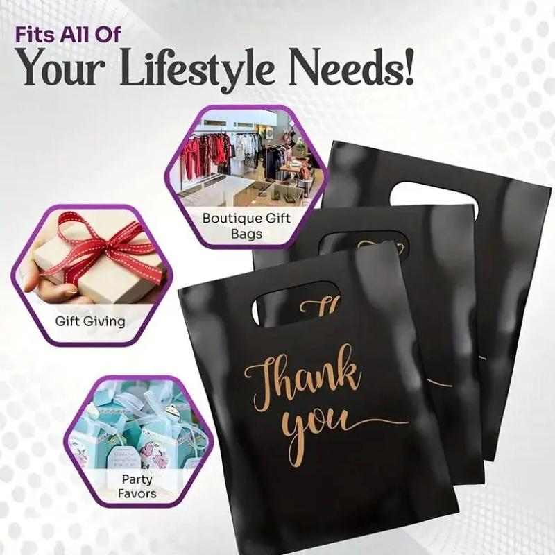 20/50 STÜCKE Schwarz/Weiß Dankbarkeit Handtasche Tragbare Tragetasche Süßigkeiten Keks Verpackung für Geburtstage Hochzeiten Partys Wiederverwendbar