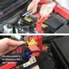 Car emergency start power clip, anti reverse charging and sparking silicone connection wire, outdoor battery grounding wire
