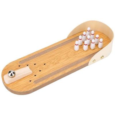 Mini Wooden Bowling Game Table Bowling,Table Bowling Game Society Game,Office Bowling Game