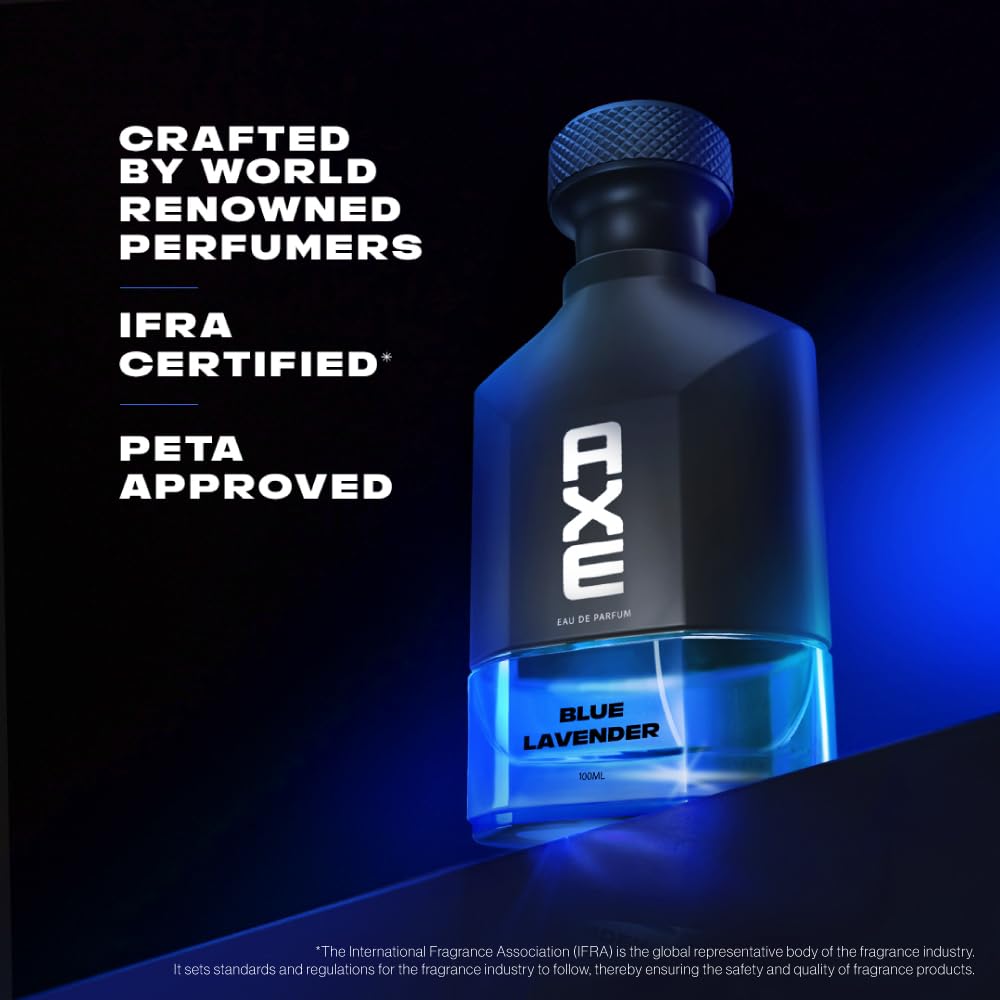 Premium Luxury Perfumes| Blue Lavender|12Hr Long Lasting |Aromatic Herbal Woody Mint Vanilla Amber fragrance|EDP 100ml