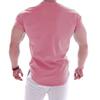 Muscular Men's Fitness Clothes Sports T-shirt Tight Sko Elastic Training Quick Dry Clothes Casual Short Sleeves