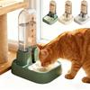 Waterdispenser voor huisdieren voor katten, honden, hamsters en konijnen, duurzaam plastic ontwerp, automatische huisdierwaterbak, morsvrij ontwerp, geen elektriciteit