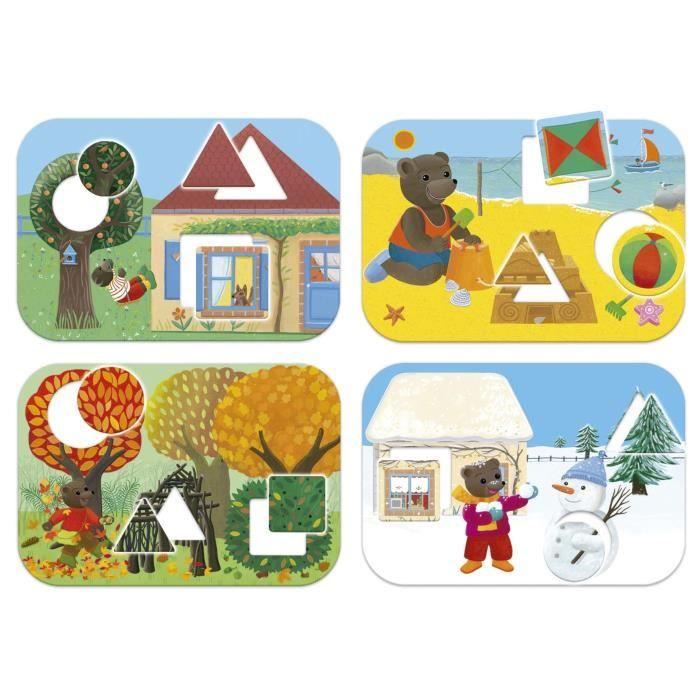 Learning Game - EDUCA - I Recognize Shapes - Little Brown Bear