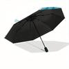 1pc Cat Crow Automatic Open/close, All-Season Portable Folding Umbrella, Travel, Everyday, Formal Events - Compact Luxury Parasol, Outdoor Accessory,