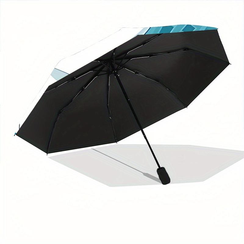 1pc Cat Crow Automatic Open/close, All-Season Portable Folding Umbrella, Travel, Everyday, Formal Events - Compact Luxury Parasol, Outdoor Accessory,