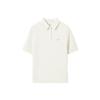 Fashion Soft Simple Solid Color Short Sleeve Polo Shirt Women Tops L225W157-0074