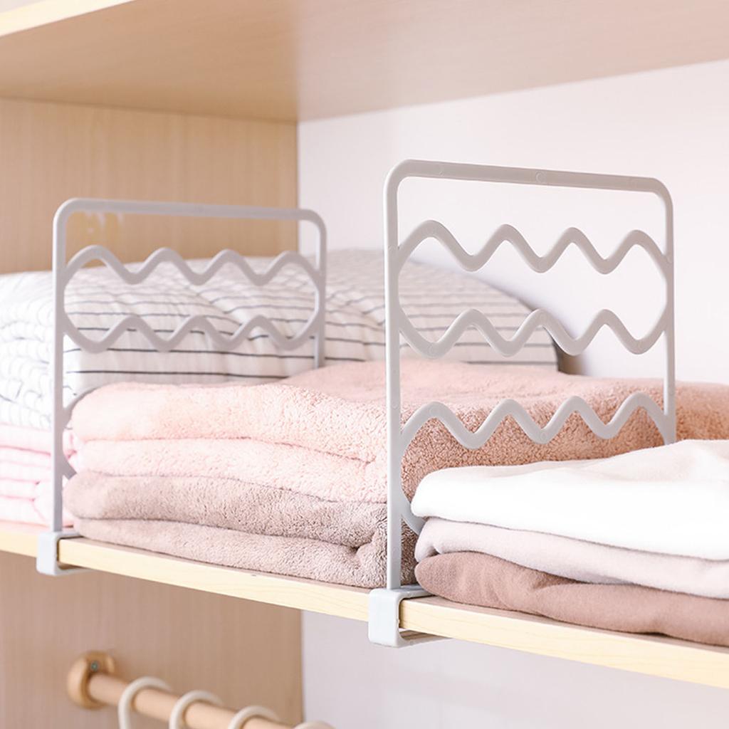 Trennwände für Kleiderschränke, Kleiderschrank-Trennwände, Regal-Trennwände, gut organisierte Trennwände aus PP-Material für Schlafzimmer und Küche