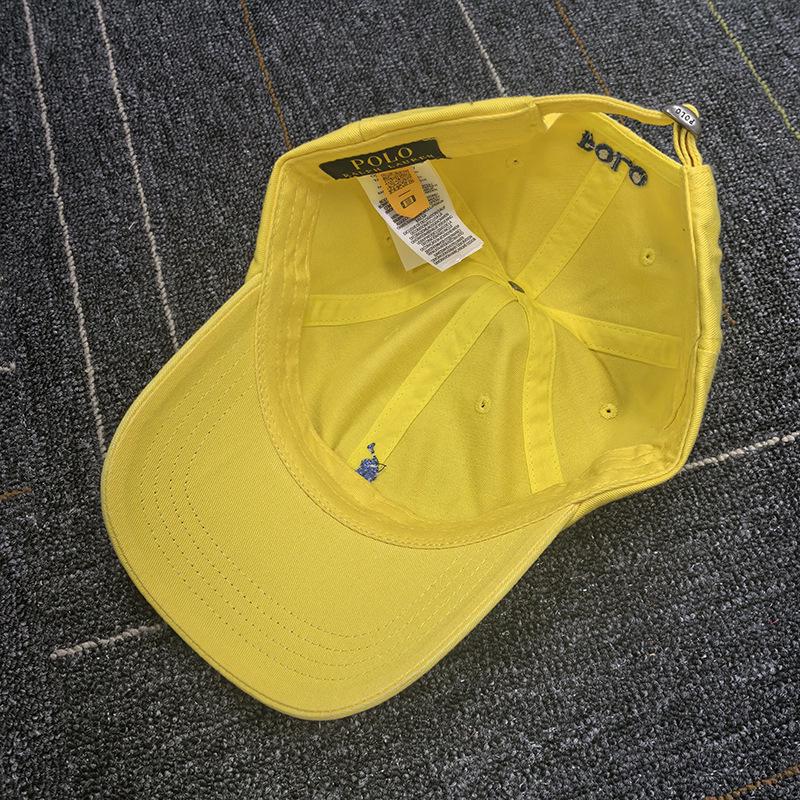 Gorra de Béisbol Polo Ralph Gray RL con Bordado de Logo de Caballo Pequeño - Sombrero de Copa Suave Unisex