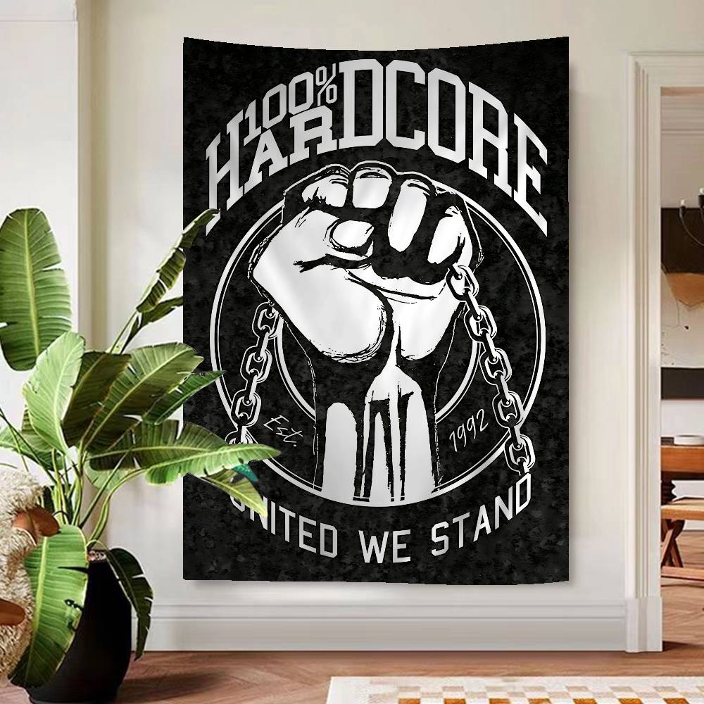 100 Hardcore Dog To The Bone Cartoon Tapestry Wall Hanging Decoration Household Home Decor
