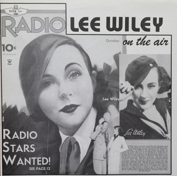

Виниловая пластинка LEE WILEY On The Air 1021 TOTEM RECORDS 1980 США Джаз Б/у