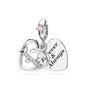New copper Family Members Wife Daughter Mom Pendant Trinket Bead Compatible With Authentic Charm Bead Charms Bracelets Jewerly Accessories