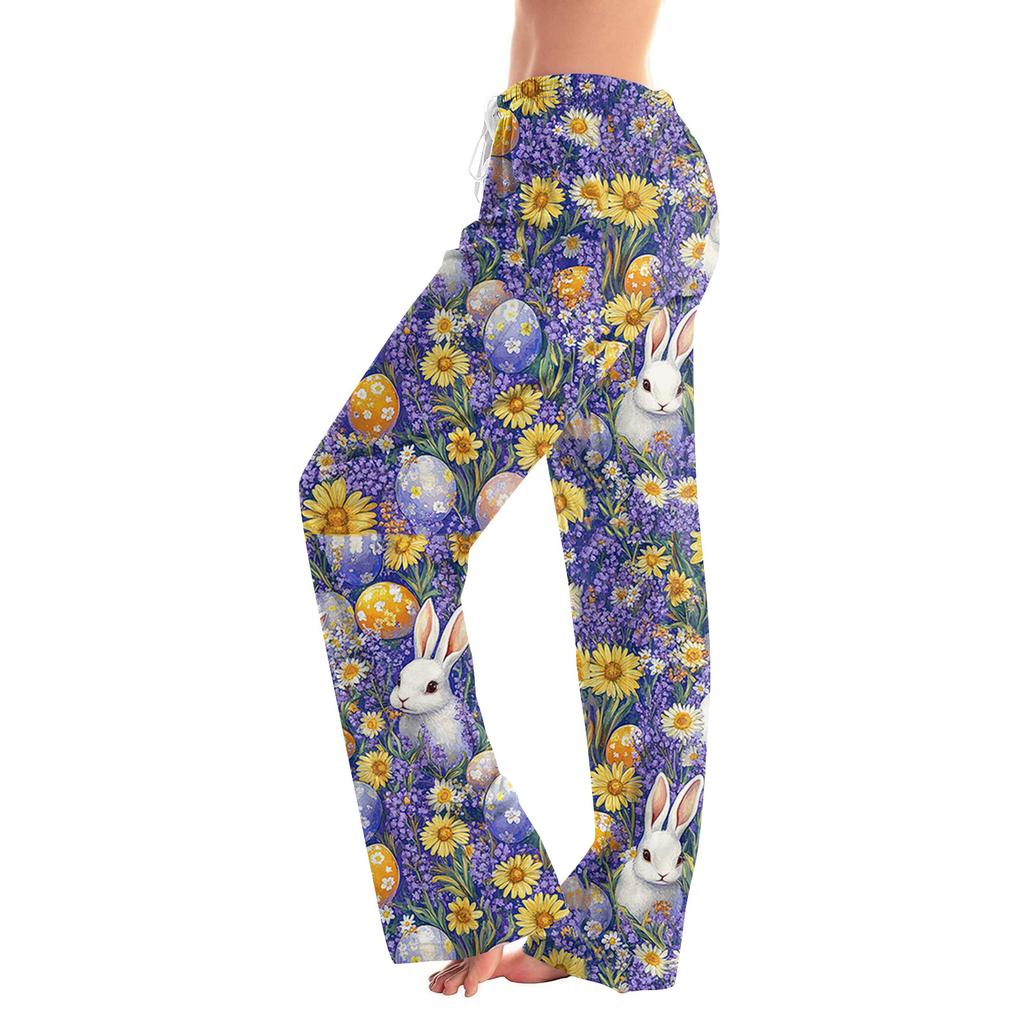 Women's Fashion Loose Casual Printed Casual Pants