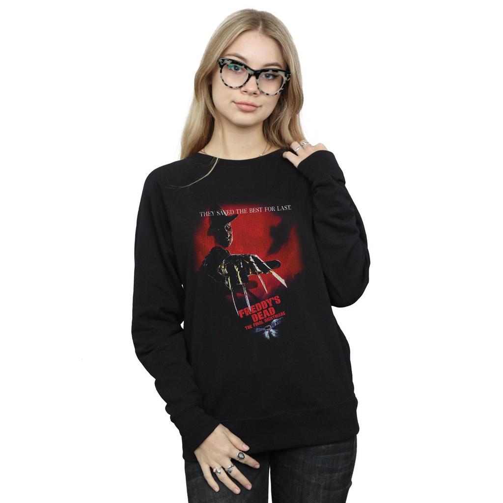 A Nightmare On Elm Street Womens/Ladies Freddy´s Dead Sweatshirt