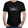Agalloch Logo Band Sfera Kimberly Perry Girocollo Maglietta Divertente Nera