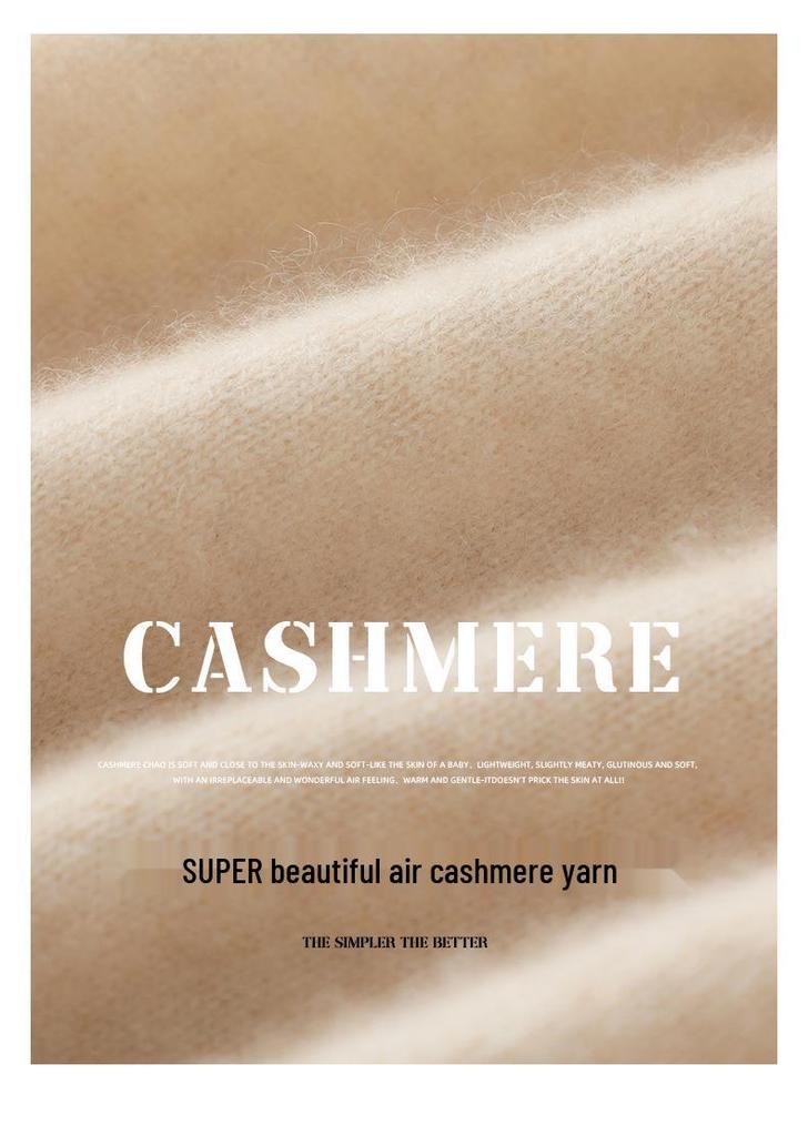 Women's 35% Cashmere Seamless Turtleneck Sweater - Versatile Knit Pullover
