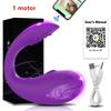 Powerful APP Bluetooth Vibrator for Women Panties with 2 Motors G Spot Dildo Massager Vibrating Love Egg Sex Toys for Adults