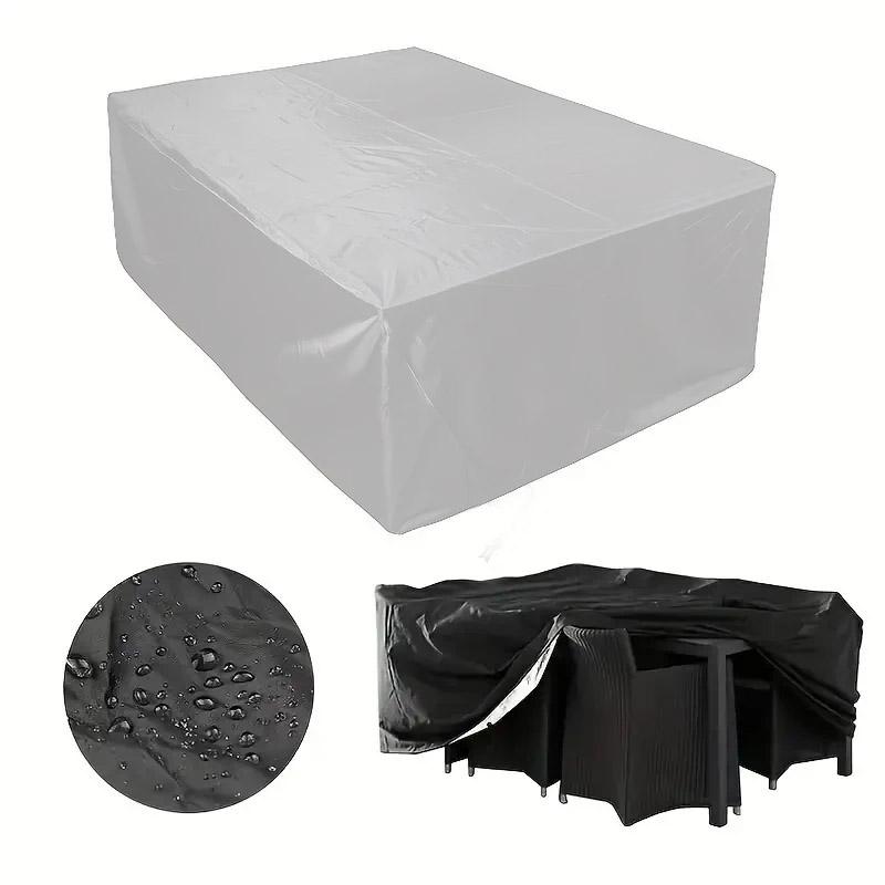 218 Sizes of Patio Furniture Covers, Table and Chair Covers, Waterproof, Dustproof, UV-proof 210D Oxford Cloth Protective Cover