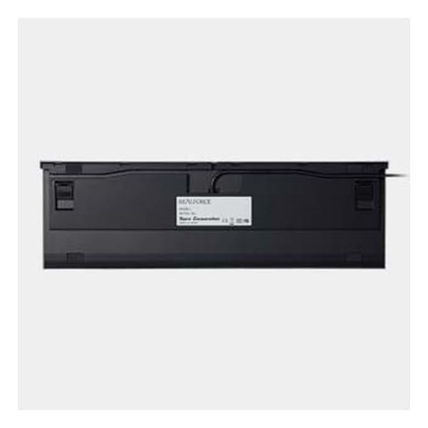 REALFORCE Variable Gewicht Englische Tastatur R2-USV-BK (Schwarz) Berührungslos 104 Tasten