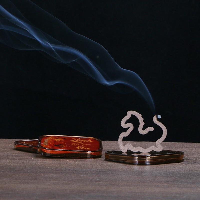 Success Upon Arrival Natural Incense Powder - Agarwood & Sandalwood for Meditation & Tea Ceremony
