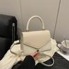 Niche Design Texture Small Bag Women's 2025 New Fashion Versatile Shoulder Bag Crossbody Simple Small Square Bag