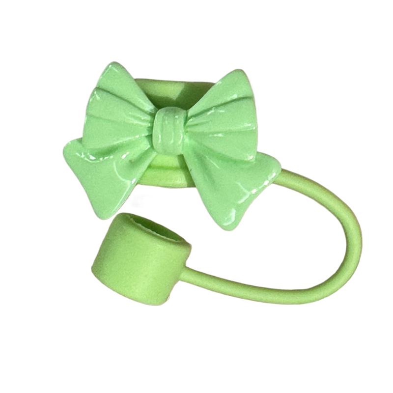 Bow Straw Cover Silicone Straw Covers Cap For 30&40 Oz Tumblers Reusable Straws Cute Tumbler Straw Topper Accessories