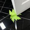 Green Maple Leaf Door Stopper Wedge 3D Printed Simulation Leaf Model