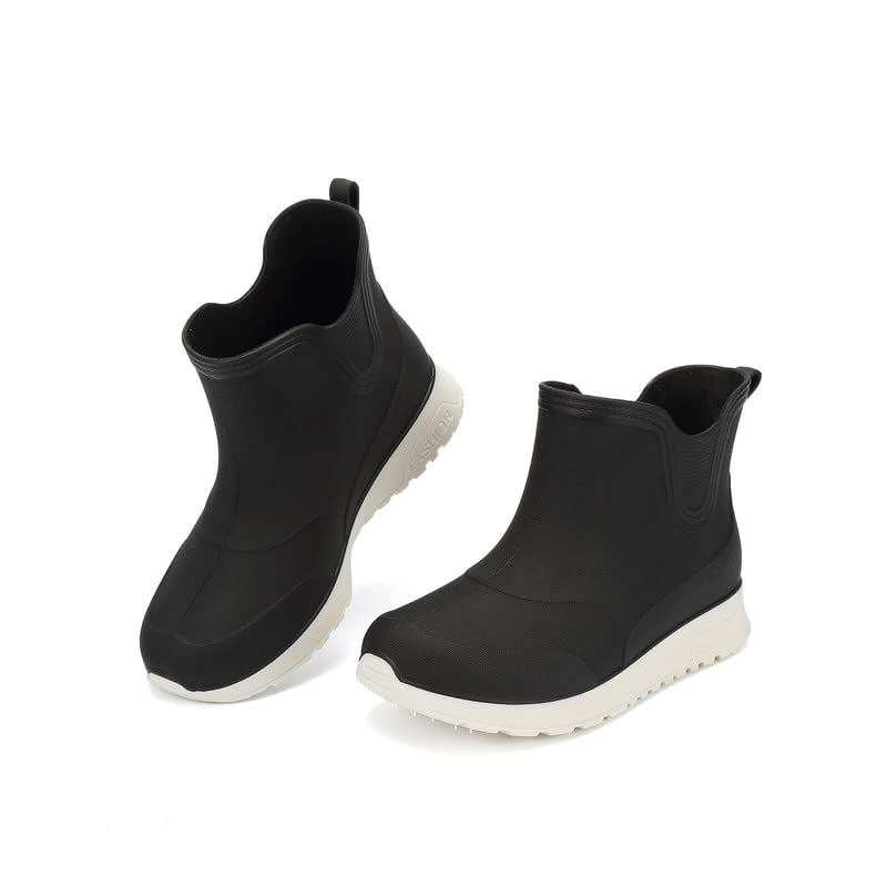 

Todaysunny Kids Rain Boots, Rain Shoes for Boys and Girls, Waterproof and Lightweight Short Boots for All Weather, Perfect for School, Rainy Season,