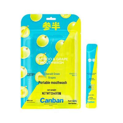 Canban Portable Mouthwash - Emerald Bamboo & Green Grape