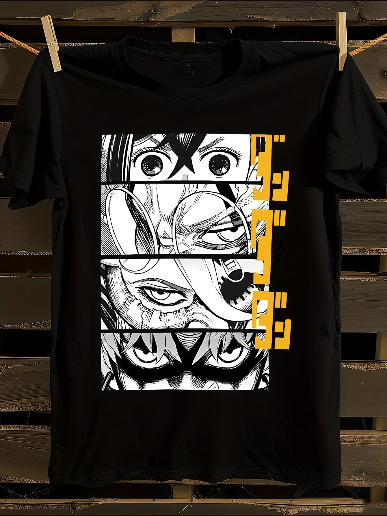 Anime Eyes Graphic T-shirt XXXXL