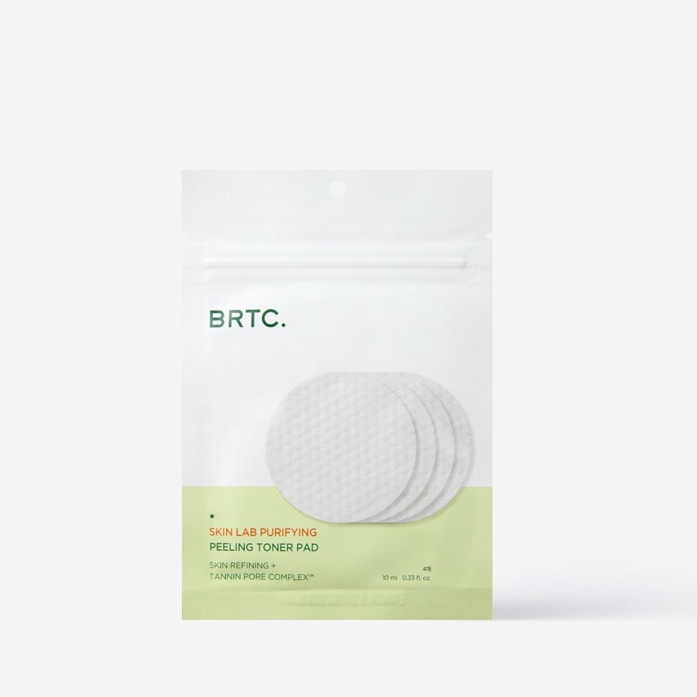Brtc Brtc Skin Lab Purifying Peeling Toner Pad 4 Sheets