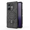 For Vivo V60 5G Magnetic Case Rotating Metal Kickstand Shockproof PC+TPU Phone Back Cover