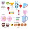 37/38PCS Multicolor Birthday Cake Cutting Toys Playing Role Game Kitchen Toy  Gift