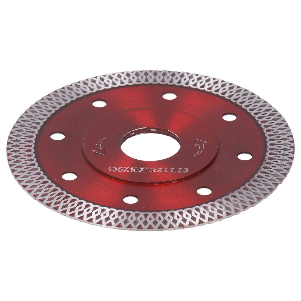 Diamond Saw Blade Cutting Porcelain Tile Ceramic Granite Marble Brick Grinding Polishing 4in Red