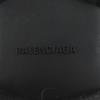 Great BALENCIAGA short boots TROOPER Black series rubber Women 679326 Used