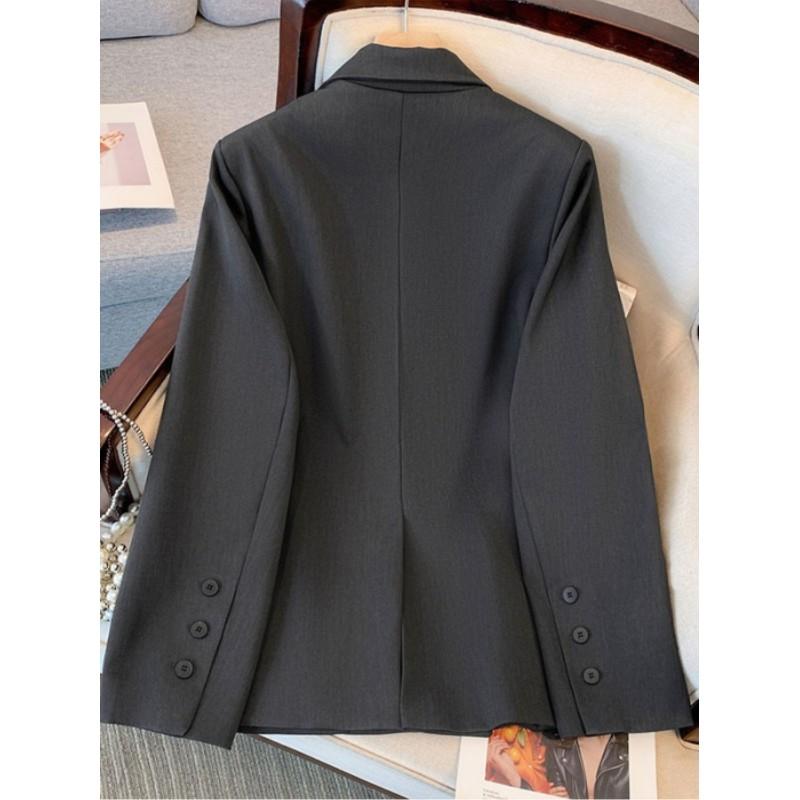 Women's Autumn Suit Set Simple Casual and Comfortable Jacket + Pants Two Piece Set