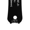 HOSCO Luthiers Tools Fingerboard Radius Gauge H-RG2