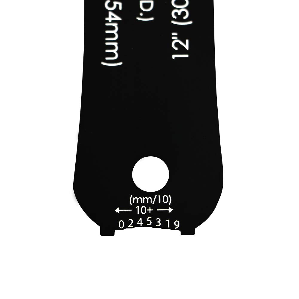 HOSCO Luthiers Tools Fingerboard Radius Gauge H-RG2
